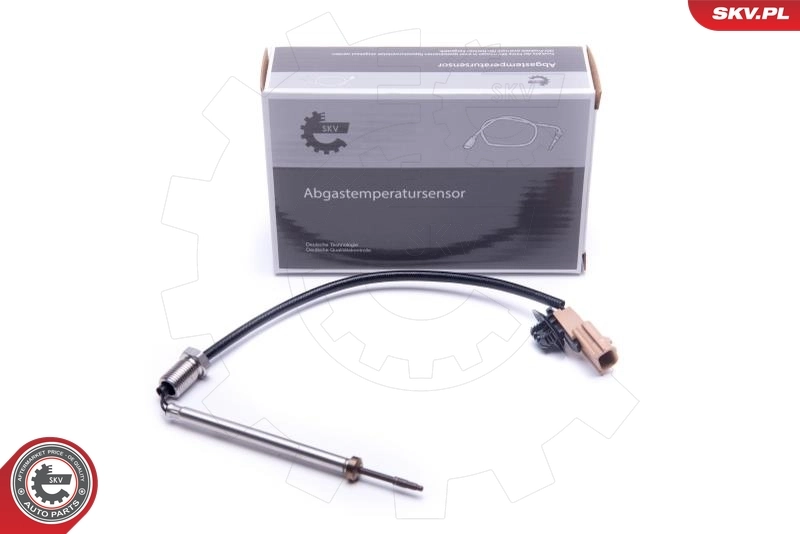 Sensor, exhaust gas temperature